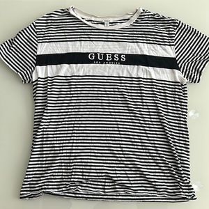 Guess striped t shirt